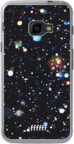 Samsung Galaxy Xcover 4 Hoesje Transparant TPU Case - Galactic Bokeh #ffffff