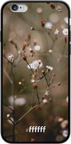 iPhone 6 Hoesje TPU Case - Flower Buds #ffffff