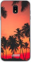 Samsung Galaxy J7 (2018) Hoesje Transparant TPU Case - Coconut Nightfall #ffffff