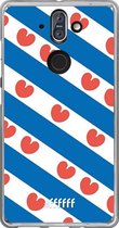 Nokia 8 Sirocco Hoesje Transparant TPU Case - Fryslân #ffffff