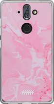 Nokia 8 Sirocco Hoesje Transparant TPU Case - Pink Sync #ffffff