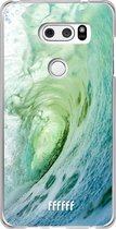 LG V30 (2017) Hoesje Transparant TPU Case - It's a Wave #ffffff