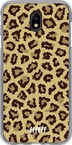 Samsung Galaxy J7 (2017) Hoesje Transparant TPU Case - Jaguar Print #ffffff