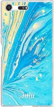 Sony Xperia XZ Premium Hoesje Transparant TPU Case - Endless Azure #ffffff