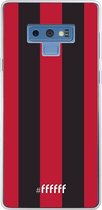 Samsung Galaxy Note 9 Hoesje Transparant TPU Case - AC Milan #ffffff