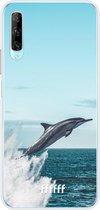 Huawei P Smart Pro Hoesje Transparant TPU Case - Dolphin #ffffff