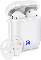 Celly Airpods 1/2 Cover Protective Case + Sport Hooks