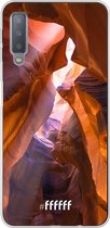 Samsung Galaxy A7 (2018) Hoesje Transparant TPU Case - Sunray Canyon #ffffff
