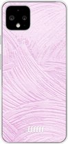 Google Pixel 4 Hoesje Transparant TPU Case - Pink Slink #ffffff