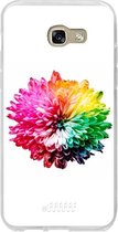 Samsung Galaxy A5 (2017) Hoesje Transparant TPU Case - Rainbow Pompon #ffffff