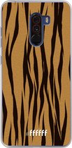 Xiaomi Pocophone F1 Hoesje Transparant TPU Case - Tiger Print #ffffff