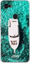 Google Pixel 3 XL Hoesje Transparant TPU Case - Yacht Life #ffffff