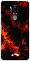 LG G7 ThinQ Hoesje Transparant TPU Case - Hot Hot Hot #ffffff