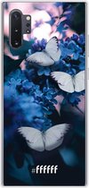 Samsung Galaxy Note 10 Plus Hoesje Transparant TPU Case - Blooming Butterflies #ffffff