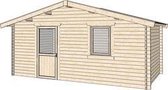 Blokhut Bergen op Zoom Wanddikte 40 mm 300 cm x 600 cm Kleurloos Geïmpregneerd