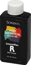 Scruples - High Definition - Color Gel - Intensifier - Haarverf - 59ml - # R - red base
