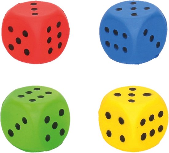 4 stuks oude messing dobbelstenen solide metaal RPG rol spel dobbelstenen leren partij geleverd
