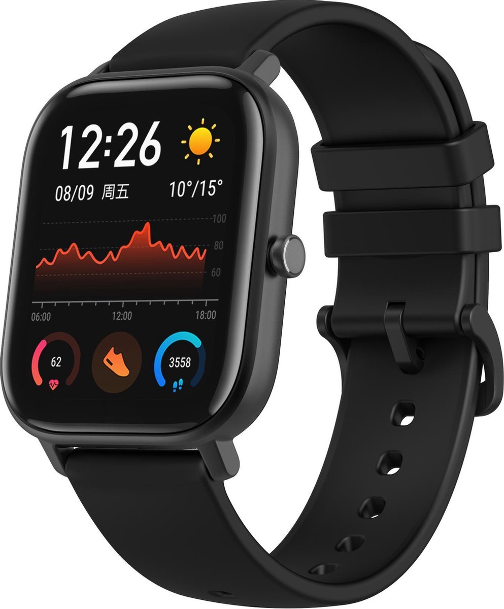 Amazfit GTS 2 - Smartwatch - 43 mm - Zwart | bol.com