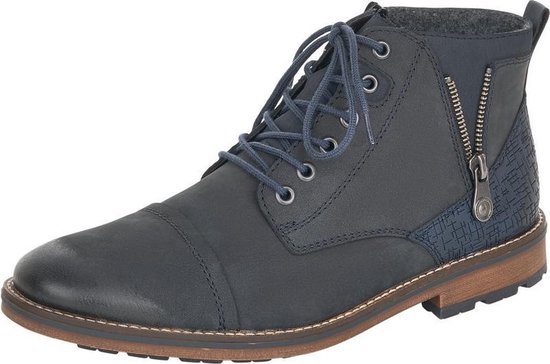 Rieker Veterboots blauw - Maat 41 | bol.com