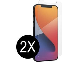 2X iPhone 12 Mini (5.4) Tempered glass screenprotector - iPhone 12 Mini Screenprotector glas - Screenprotector iphone 12 Tempered Glass screen protector - screenprotector iphone 12 Mini - iPhone 12 Mini Screenprotector glas - 2 stuks