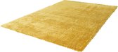 Lalee Cloud - Hoogpolig- zacht- glimmend- velvet- effen- karpet- Eric kuster stijl- fluffy- 160x230 cm geel