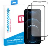 Telefoonglaasje Screenprotectors - Geschikt voor iPhone 12 Pro Max - Volledig Dekkend - Gehard Glas Screenprotector - Geschikt voor iPhone 12 Pro Max - met Installatie Tool - Besch