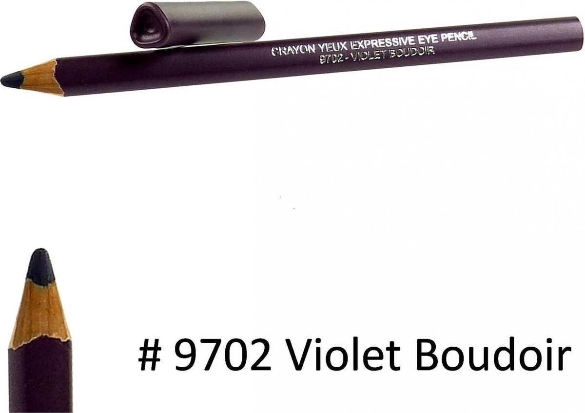 BIGUINE MAKE UP PARIS Crayon Yeux Expressive Eye Pencil - Cosmetics - 1.2g - 9702 Violet Boudoir