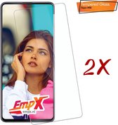 EmpX.nl Oppo A52  9H 0.3mm 2.5D Transparant Tempered Glass