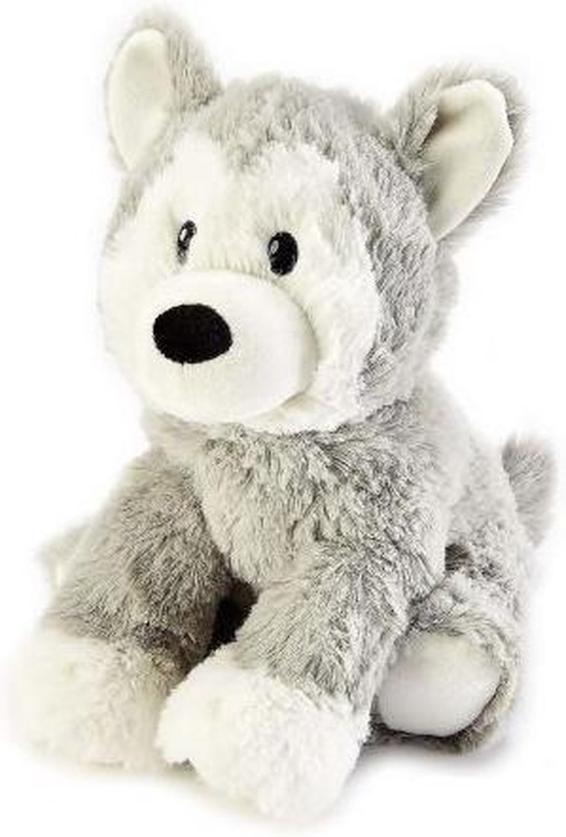 Goedkoopste Cuddly Toys Braet Warmies Husky - Magnetronknuffel