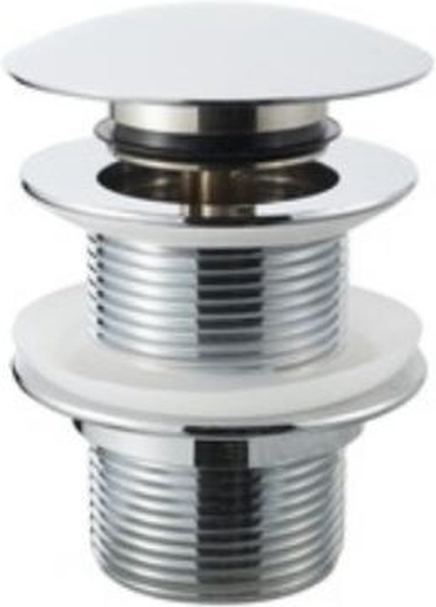 Afvoerplug 5/4 CLick Lux zonder Overloop