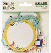 Simple Stories Birthday Blast Journal Bits & Pieces Die-Cuts 56/Pkg (BDY12817)