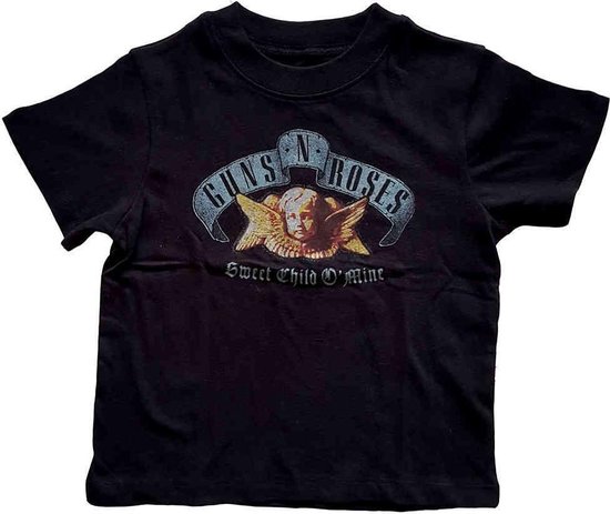 Guns N' Roses Kinder Tshirt -Kids tm jaar- Sweet Child O' Mine Zwart