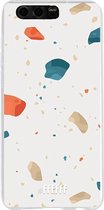 Honor 9 Hoesje Transparant TPU Case - Terrazzo N°3 #ffffff