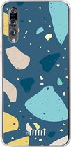 Huawei P20 Pro Hoesje Transparant TPU Case - Terrazzo N°7 #ffffff