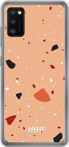 Samsung Galaxy A41 Hoesje Transparant TPU Case - Terrazzo N°5 #ffffff