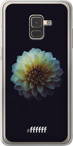 Samsung Galaxy A8 (2018) Hoesje Transparant TPU Case - Just a Perfect Flower #ffffff
