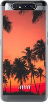 Samsung Galaxy A80 Hoesje Transparant TPU Case - Coconut Nightfall #ffffff