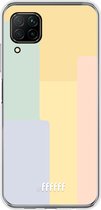 Huawei P40 Lite Hoesje Transparant TPU Case - Springtime Palette #ffffff