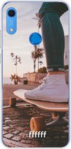 Huawei Y6s Hoesje Transparant TPU Case - Skateboarding #ffffff