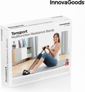 Multifunction Resistance Elastic Bands with Exercise Guide Tensport InnovaGoods