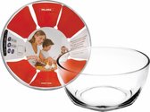 Ibili Glazen schaal rond 21,5 cm - 2,5L