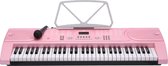 Fazley FKB-050-P 61 toetsen keyboard roze