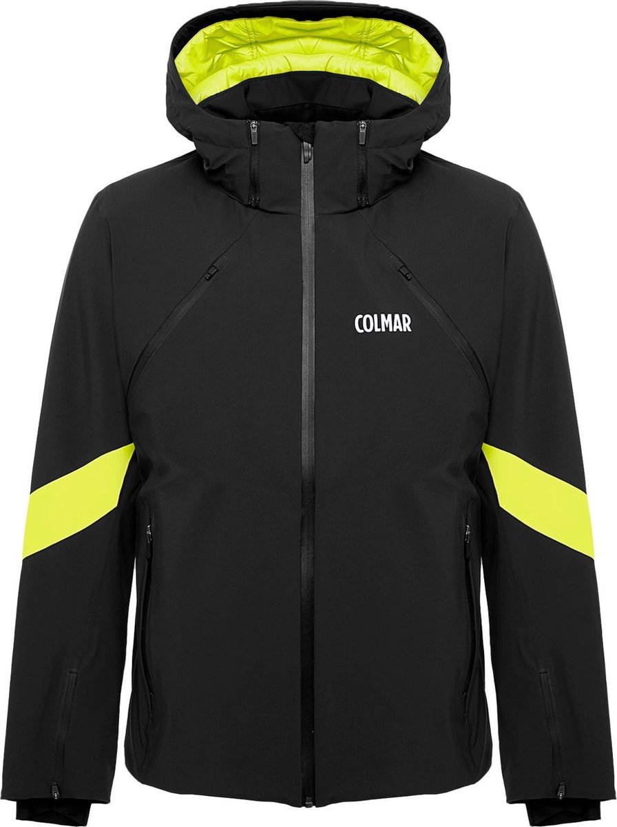 Colmar Wintersportjas - Maat 50 - Mannen - zwart/geel