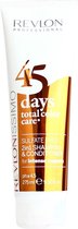 Revlon 45 Days Color Shampoo & Balm Intense Copper - 275 ml -  vrouwen - Voor Gekleurd haar