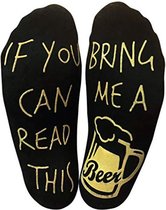 Grappige Bring me a Beer sneaker sokken