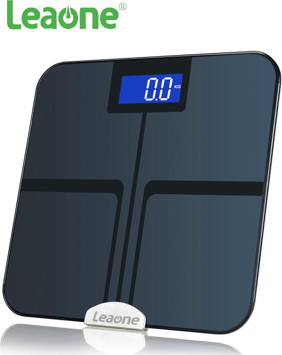 weegschaal met lichaamsanalyse app bluetooth digitale personenweegschaal  spiermassa... | bol.com