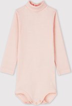 Petit Bateau rompertje met col roze gestreept – 6m