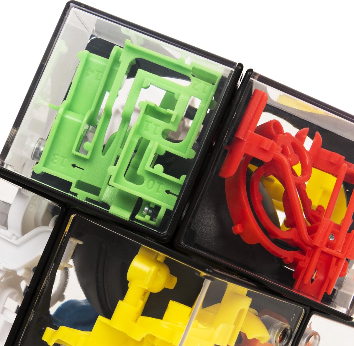 PERPLEXUS – Labyrinthe Junior ET Rubik's Cube – Jeu de Casse-Tête Perplexus  Rubik's 2x2 avec 100 Obstacles– Jouet Hybride Labyrinthe 3D et Rubik's Cube  avec Bille – 6058355 – Jouet Enfant 8