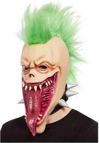 Smiffys Masker Punk Skull Overhead Multicolours