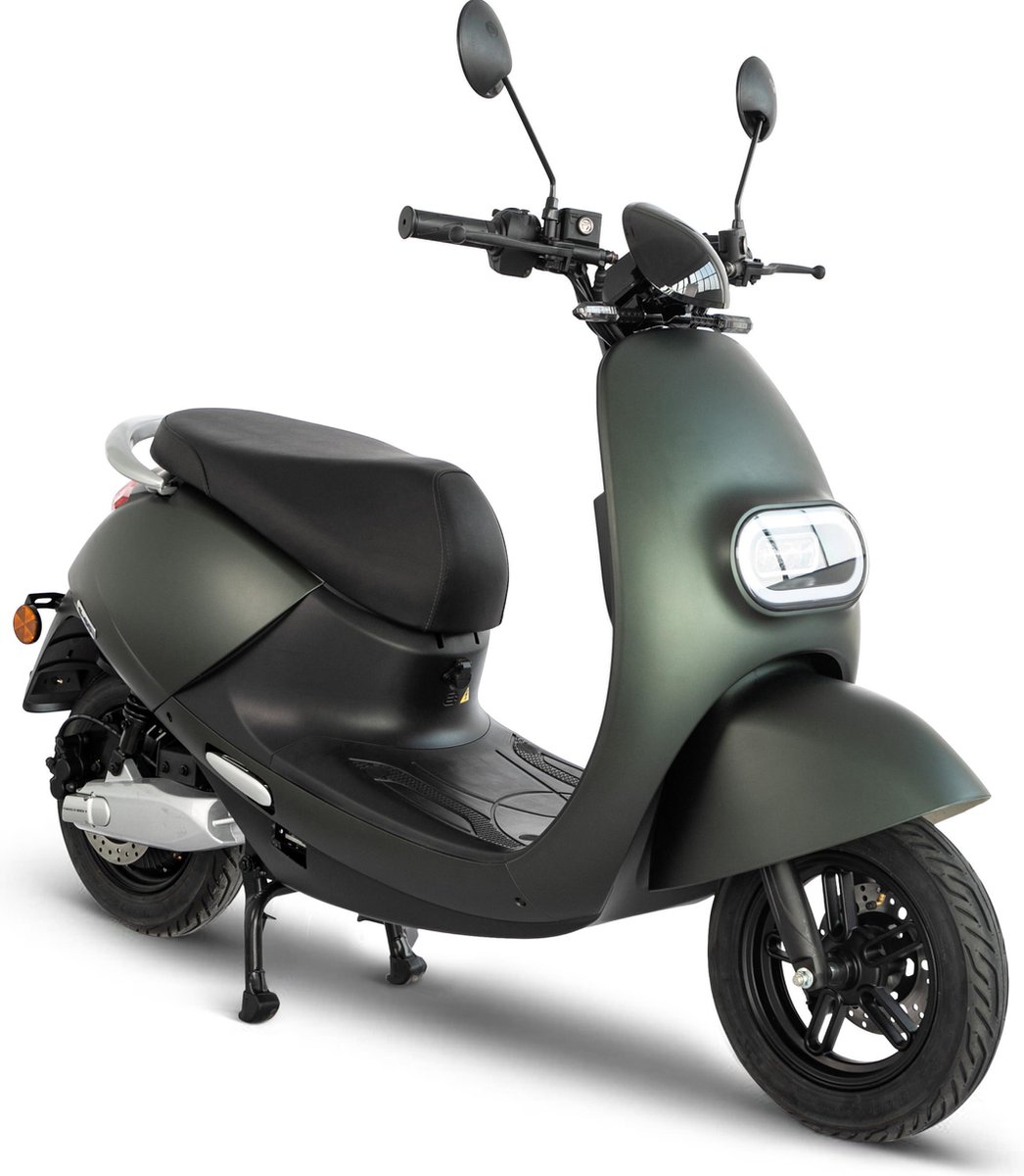 IVA E-GO S3 Elektrische Scooter Matgroen